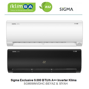 Sigma Exclusive 9.000 BTU/h Inverter Klima SGM09INVDHC-WH-BL